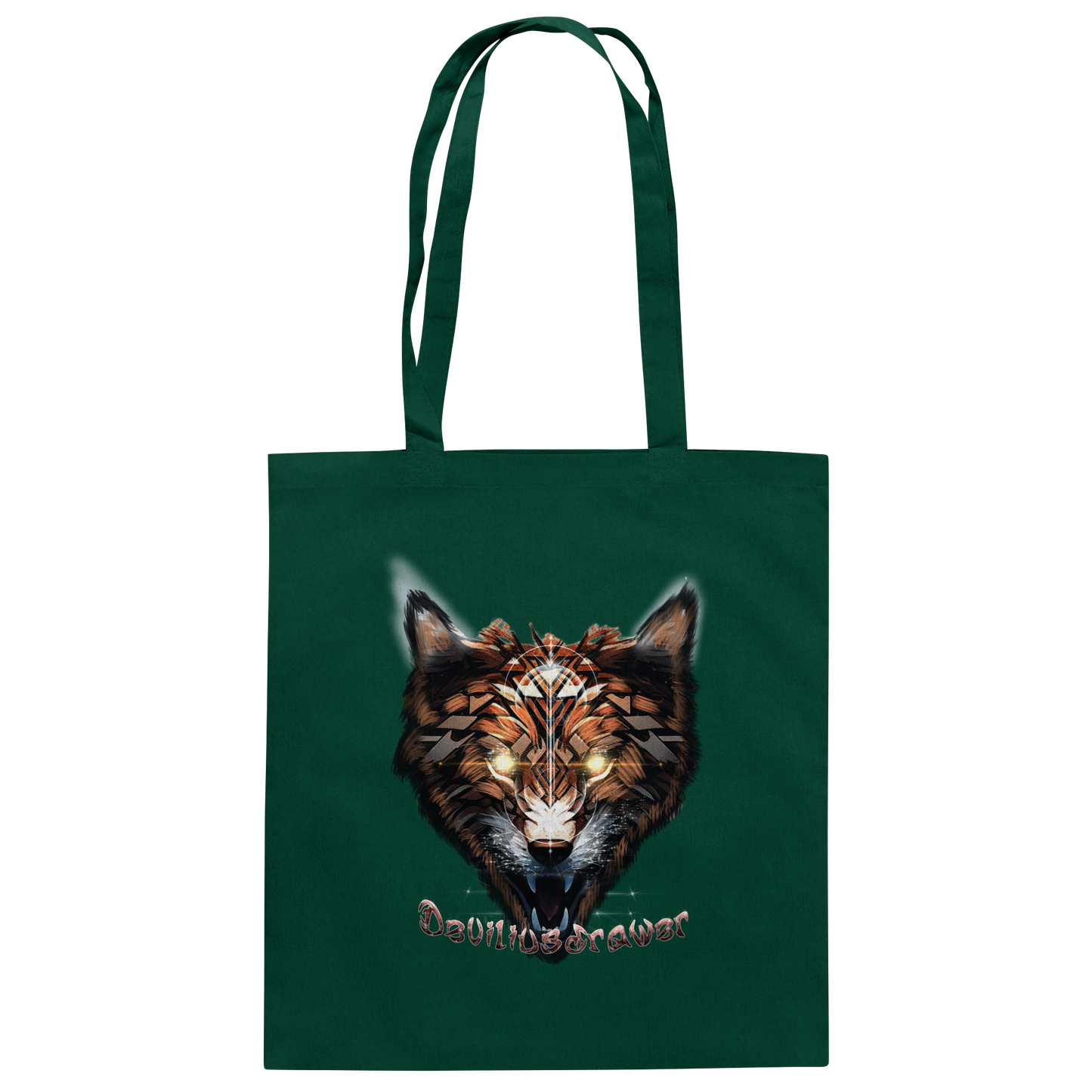 Deviliusdrawer Foxwolf - Baumwolltasche