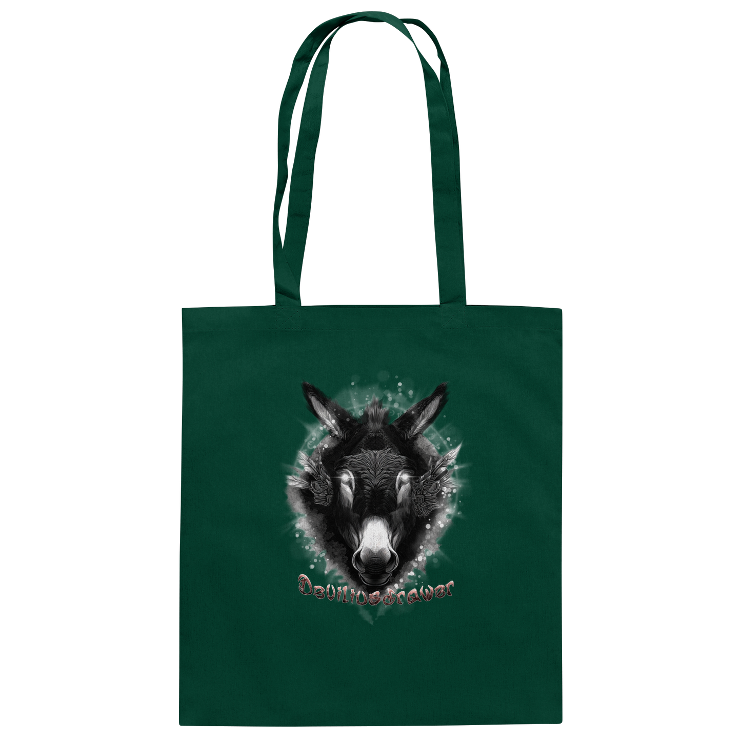 Deviliusdrawer Glowing Donkey - Baumwolltasche