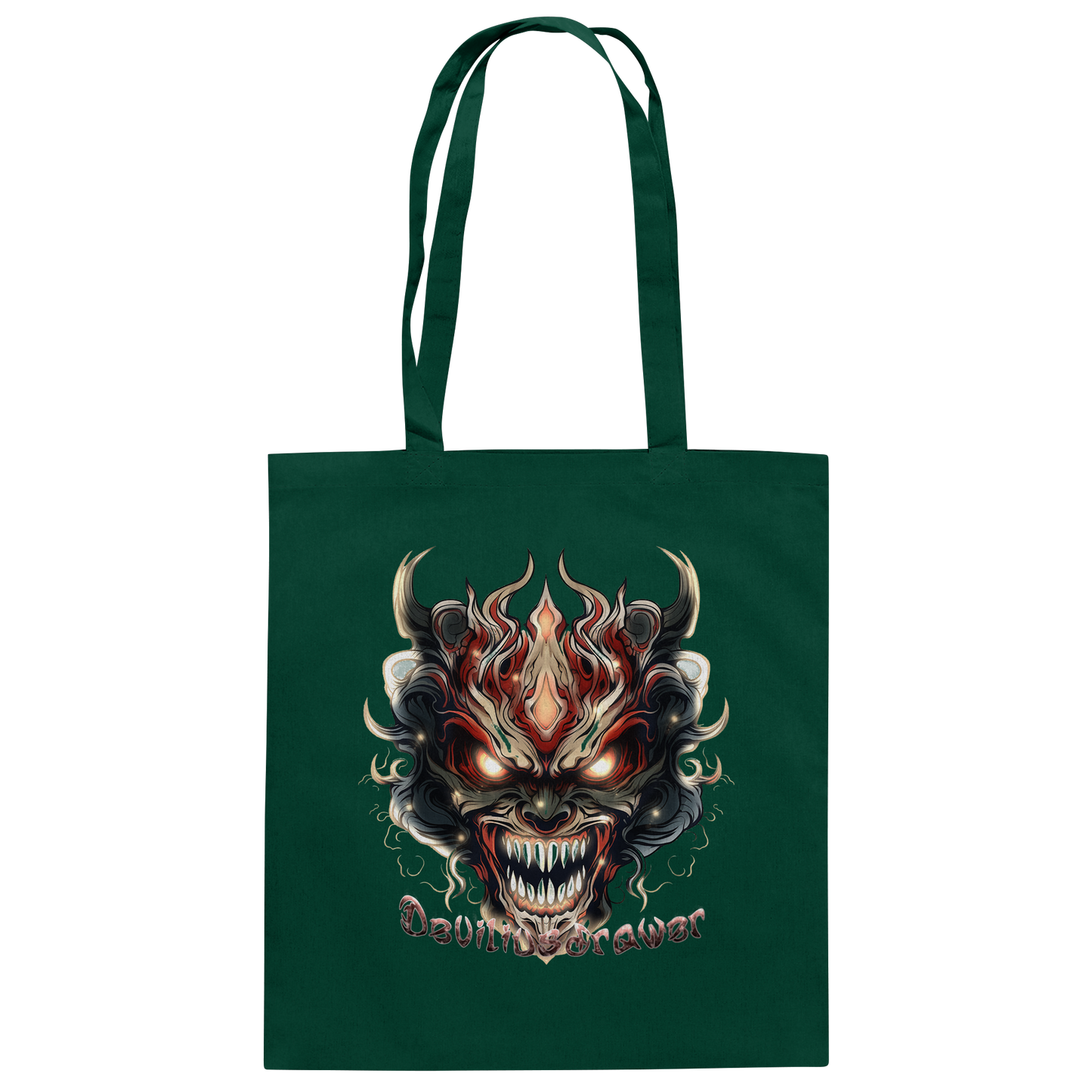 Deviliusdrawer Evil Vamp Mask - Baumwolltasche