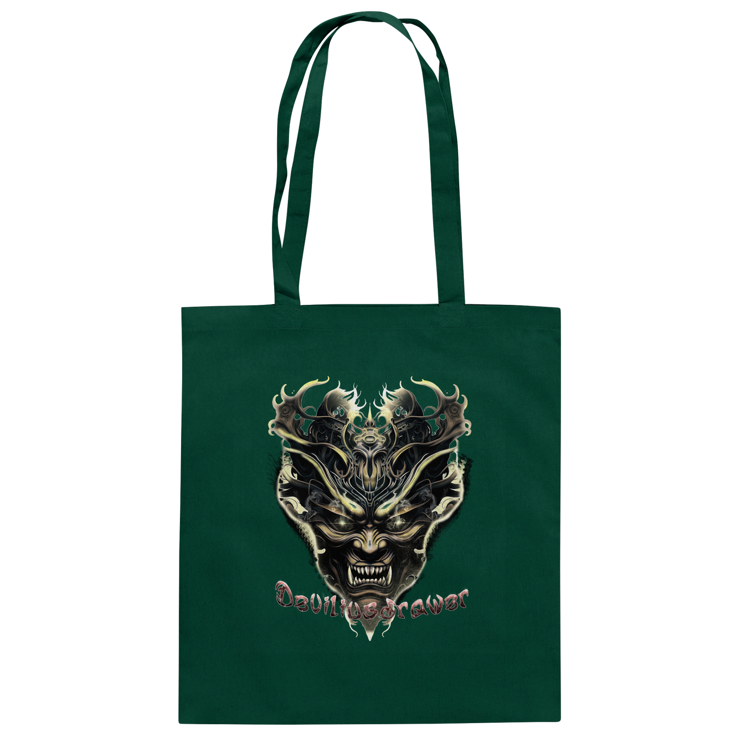 Deviliusdrawer Golden Demon Vampire - Baumwolltasche