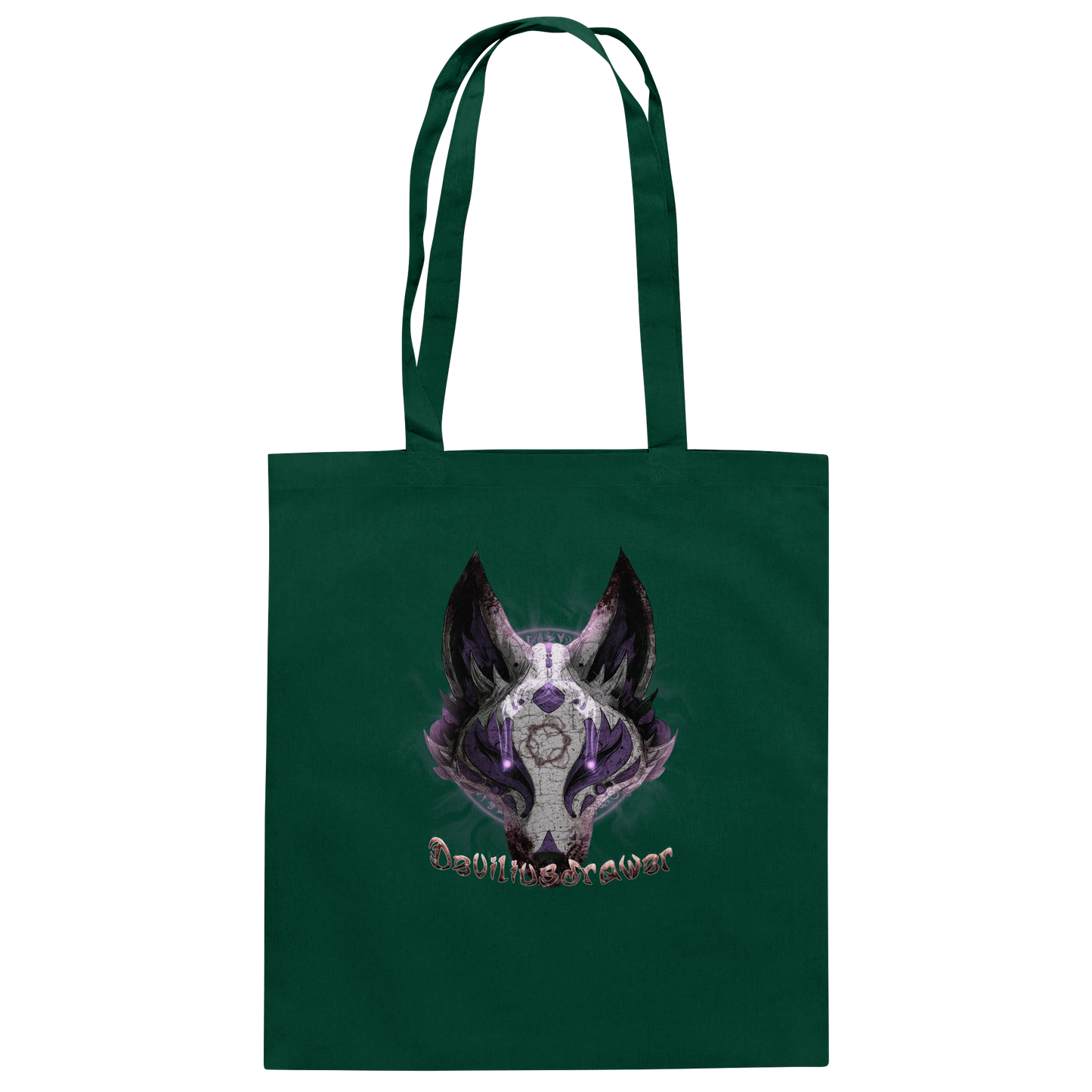 Deviliusdrawer Dark Kitsune - Baumwolltasche