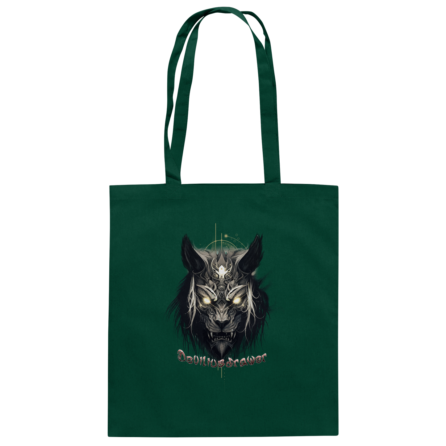 Deviliusdrawer Wolftiger - Baumwolltasche