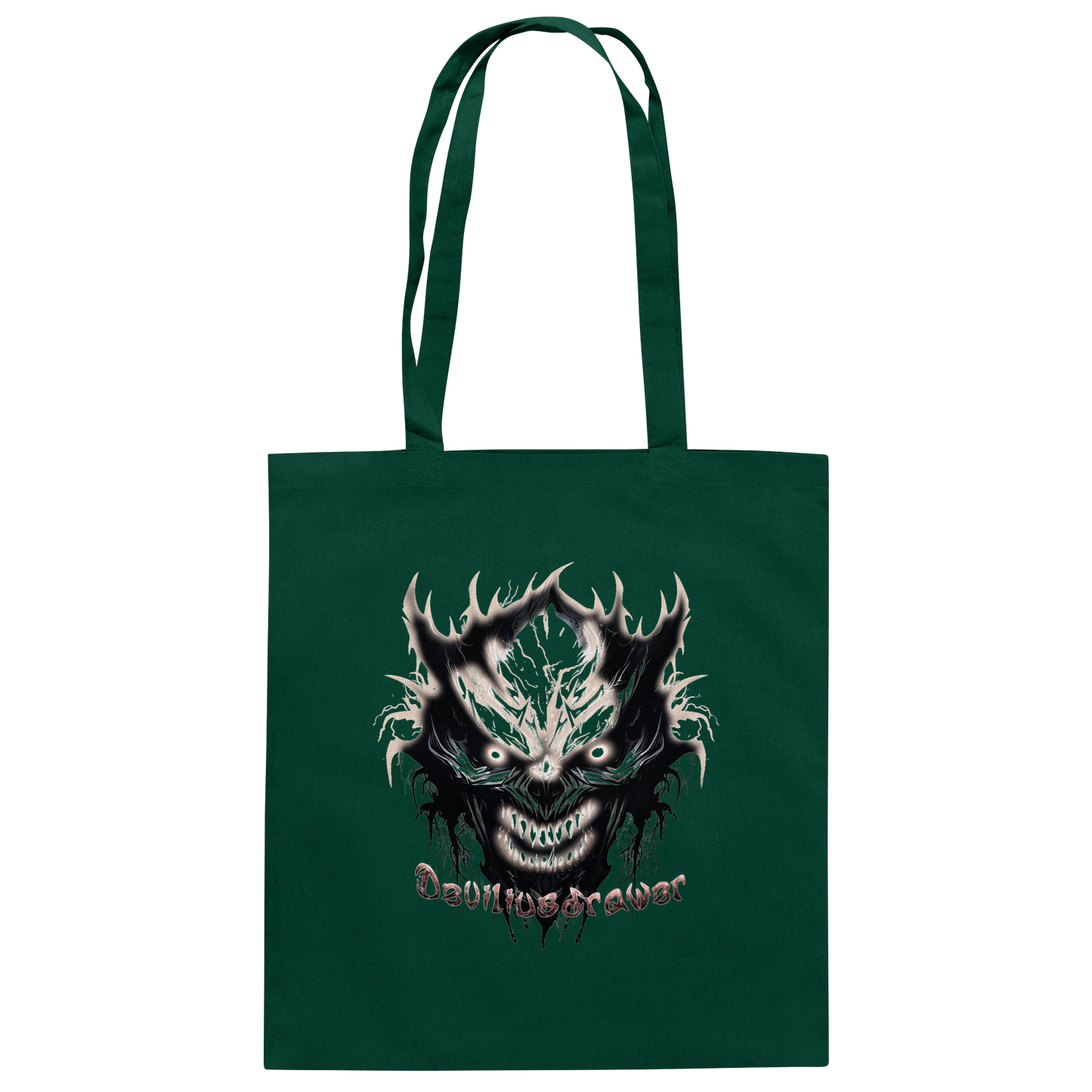 Deviliusdrawer Crazy Glow Devil - Baumwolltasche