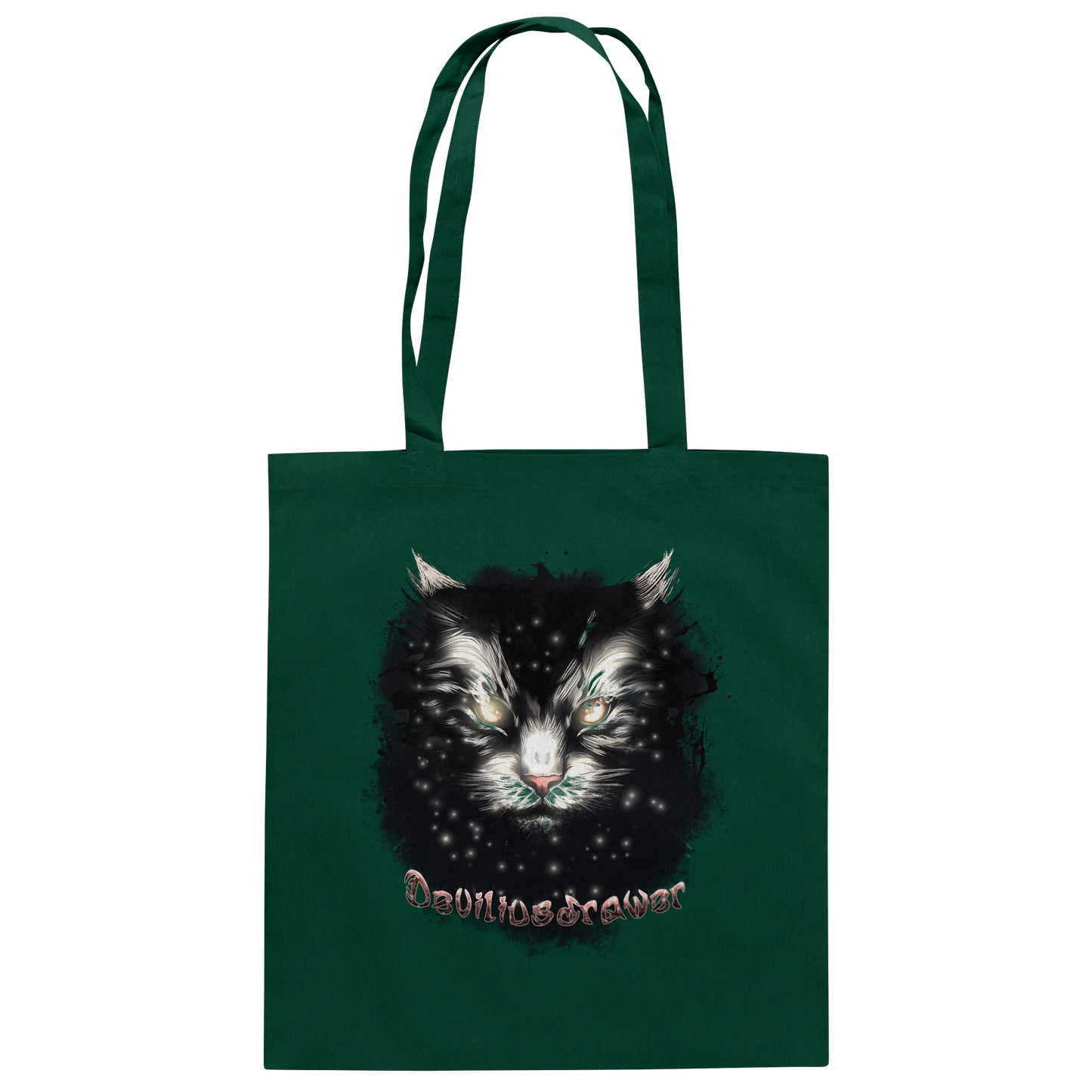 Deviliusdrawer Star Cat - Baumwolltasche