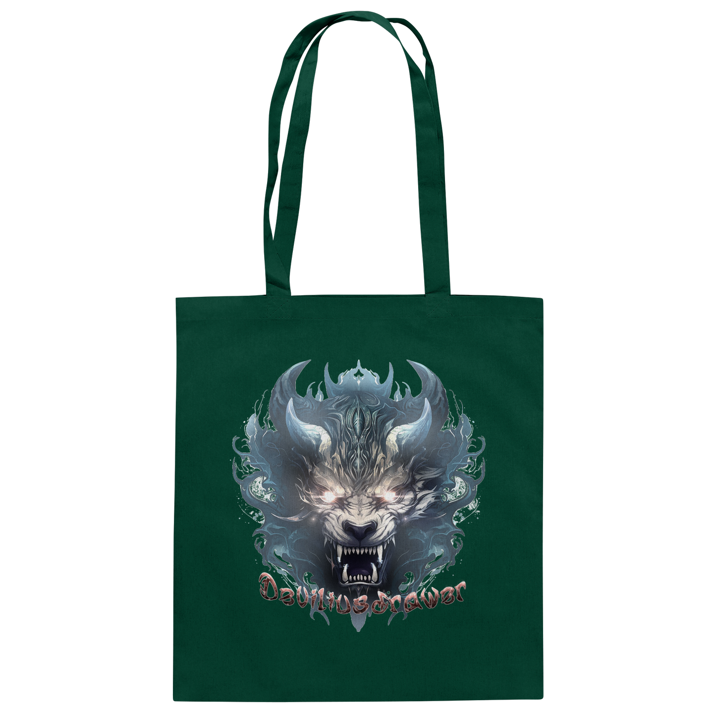 Deviliusdrawer Water Horn Tiger - Baumwolltasche