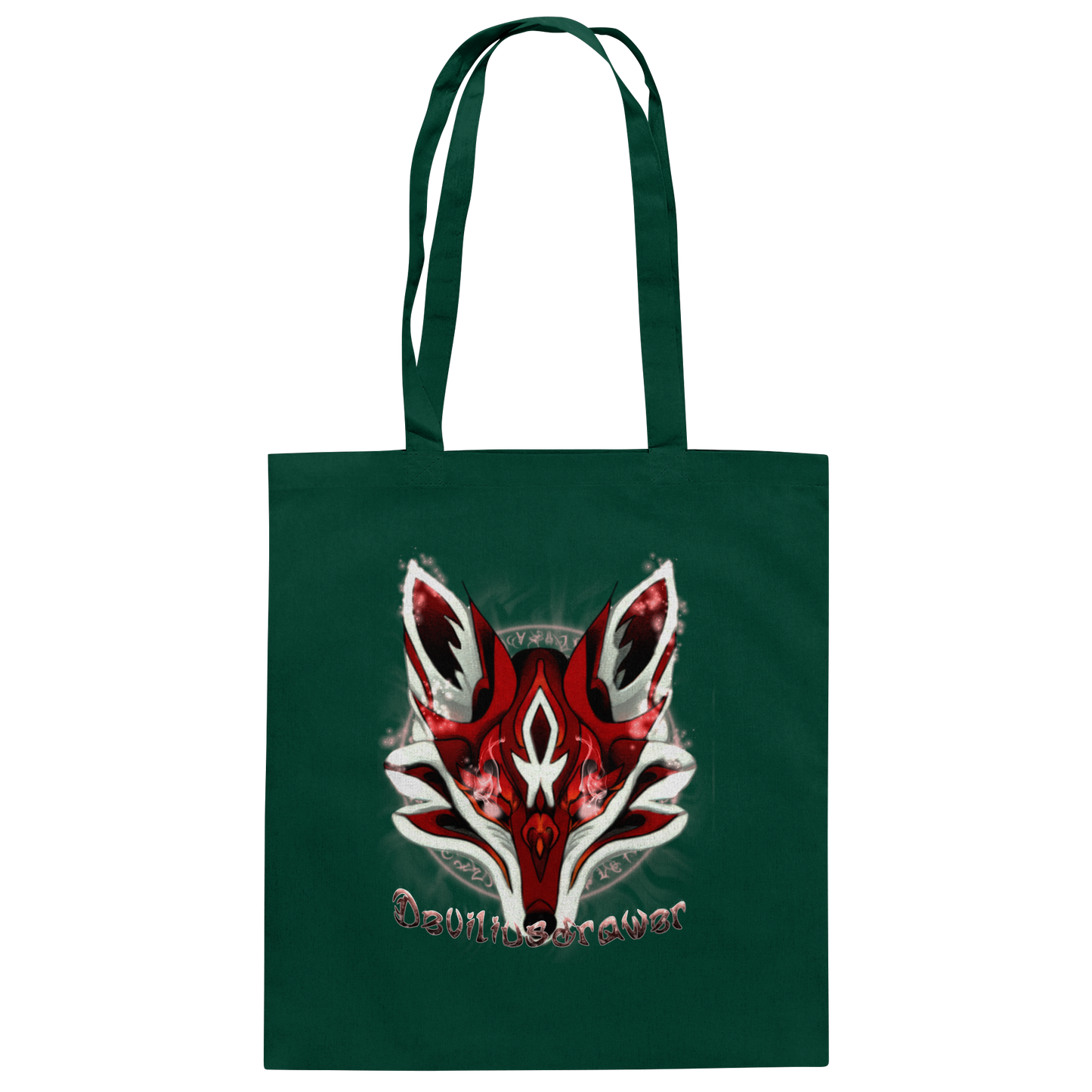 Deviliusdrawer Red Eyed Fox - Baumwolltasche