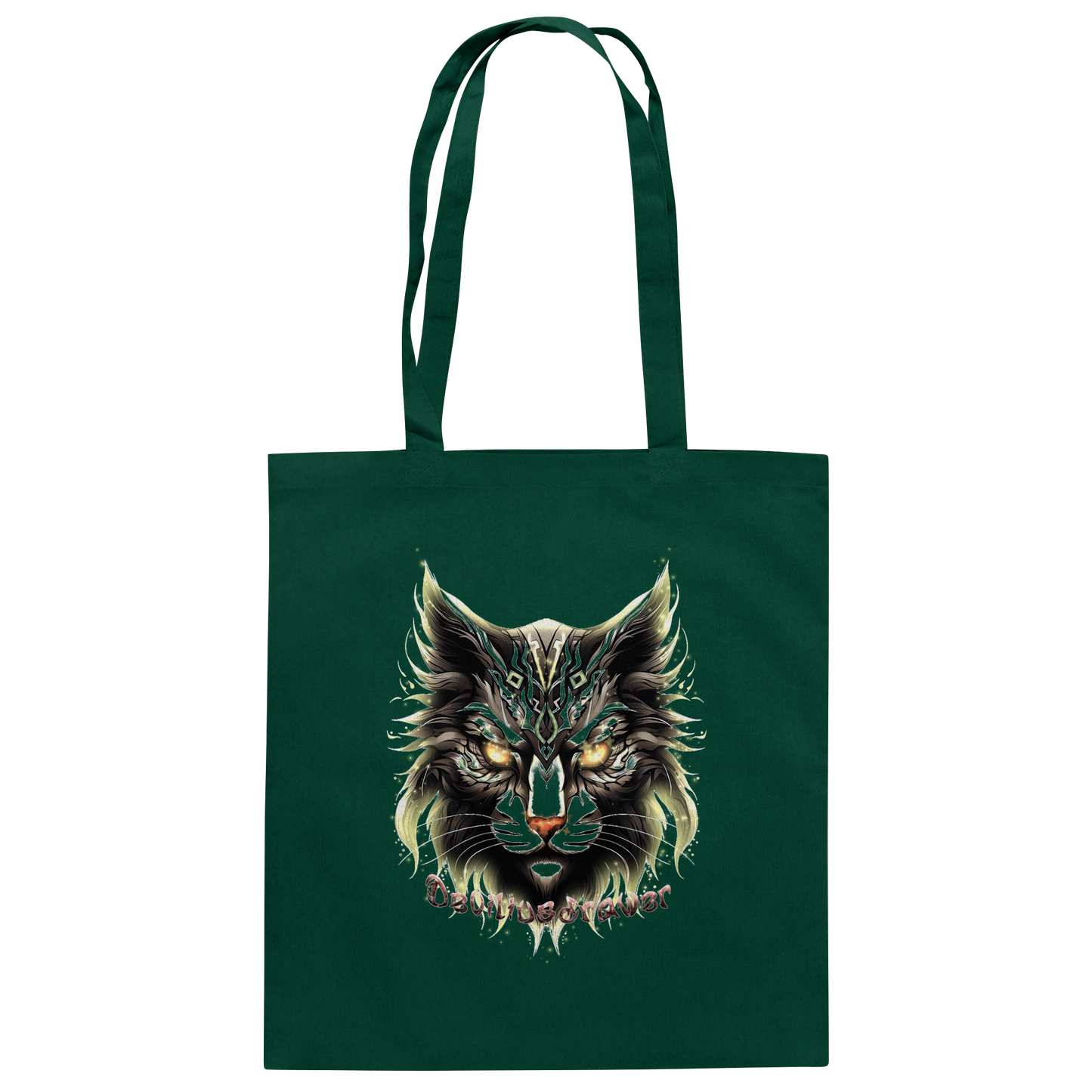 Deviliusdrawer Golden Cat - Baumwolltasche