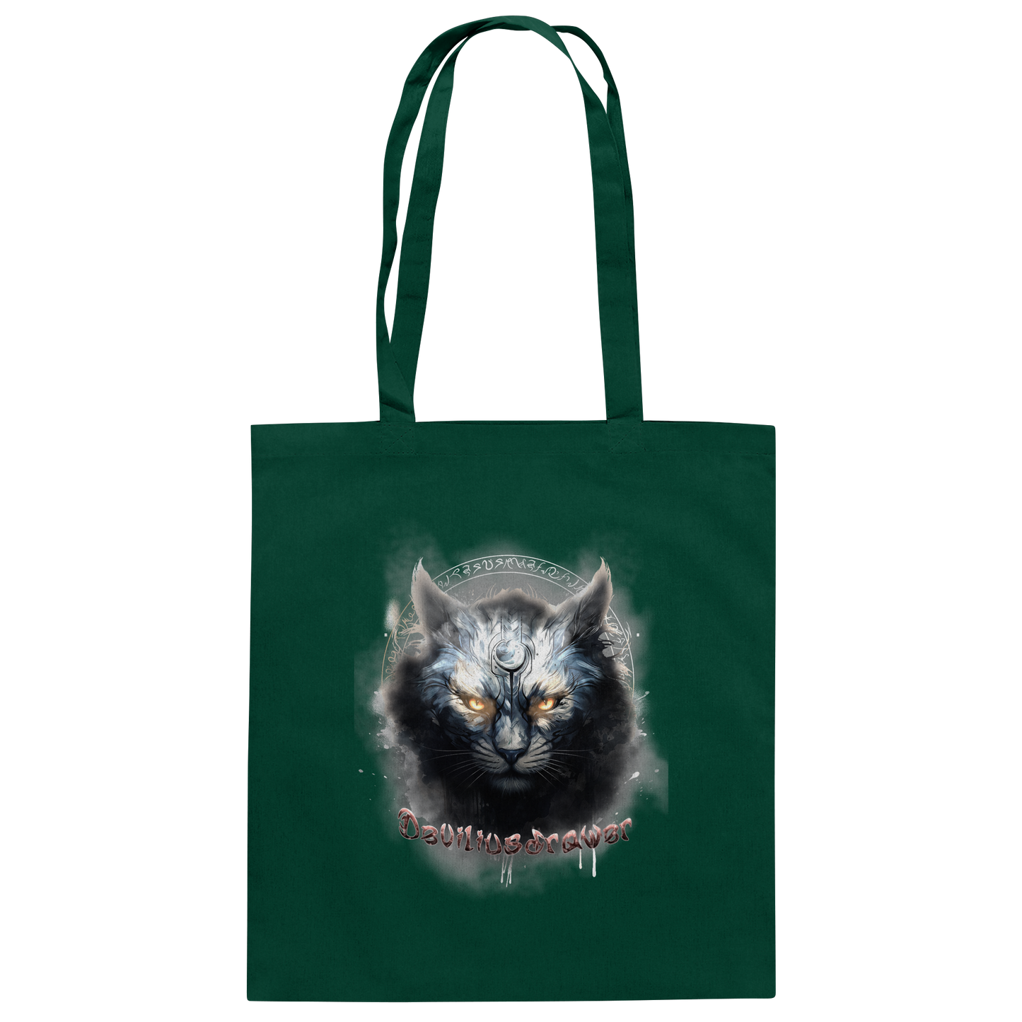 Deviliusdrawer Mysthic Cat - Baumwolltasche