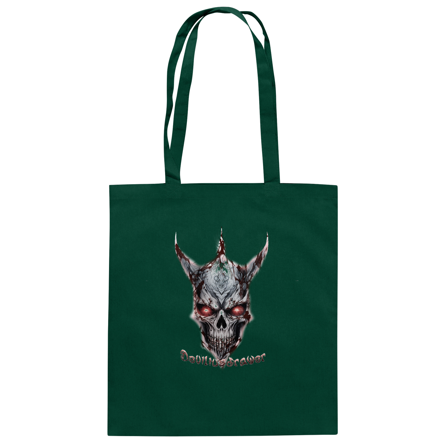 Deviliusdrawer Bloody Skeleton - Baumwolltasche