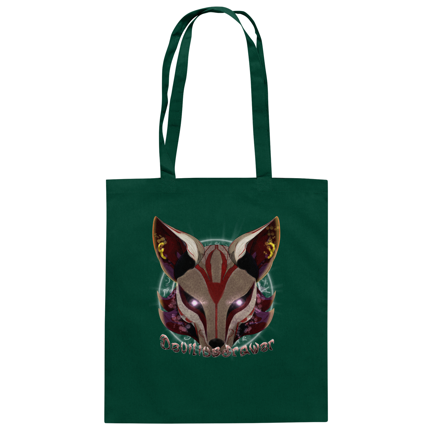 Deviliusdrawer Magic Kitsune - Baumwolltasche