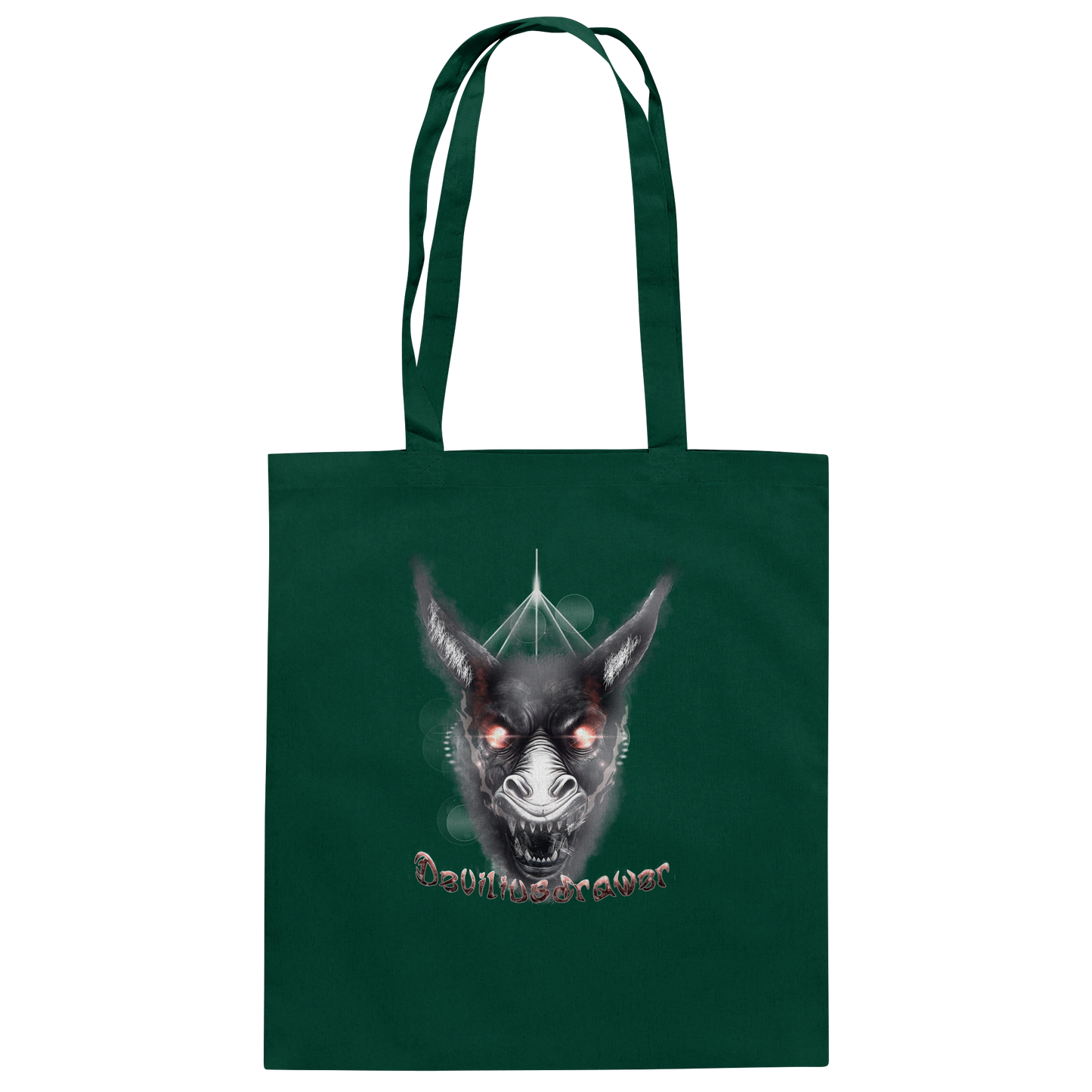 Deviliusdrawer Evil Donkey - Baumwolltasche