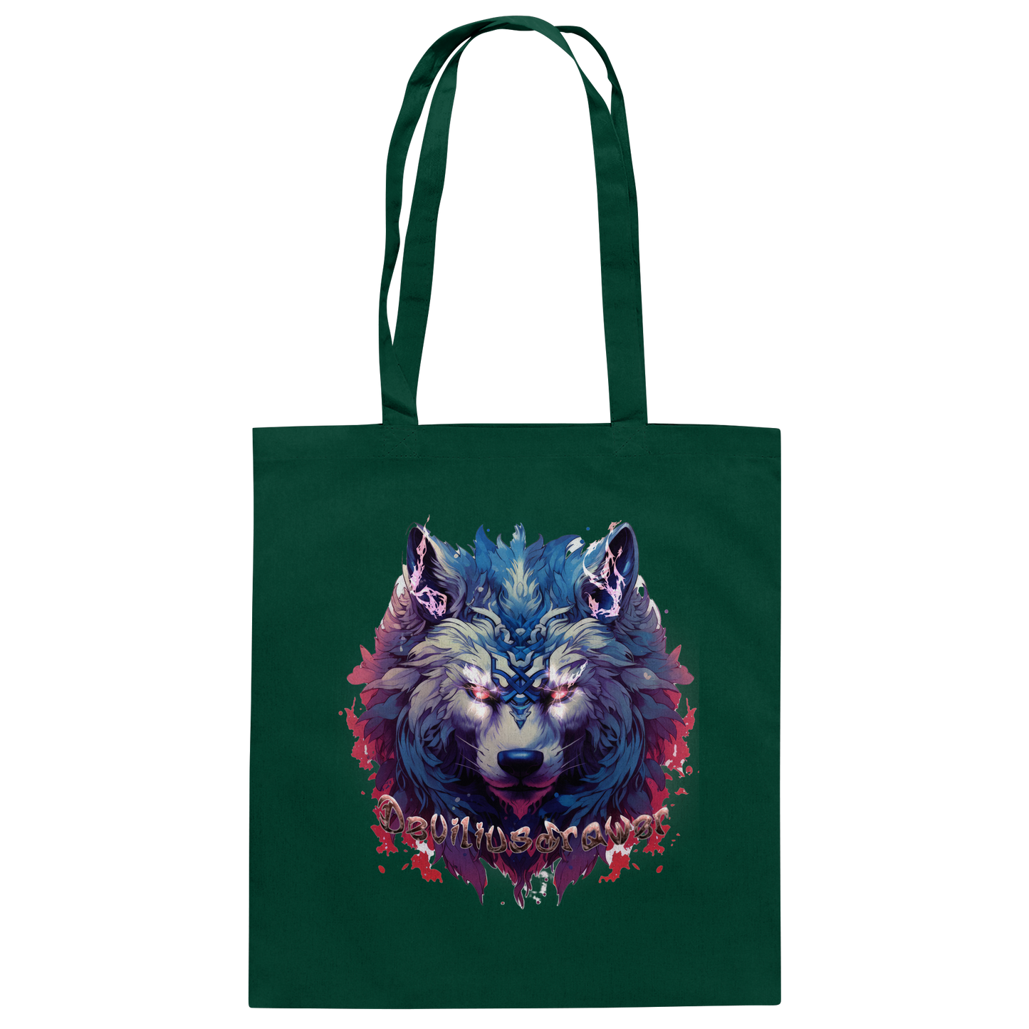 Deviliusdrawer Magic Wolf - Baumwolltasche
