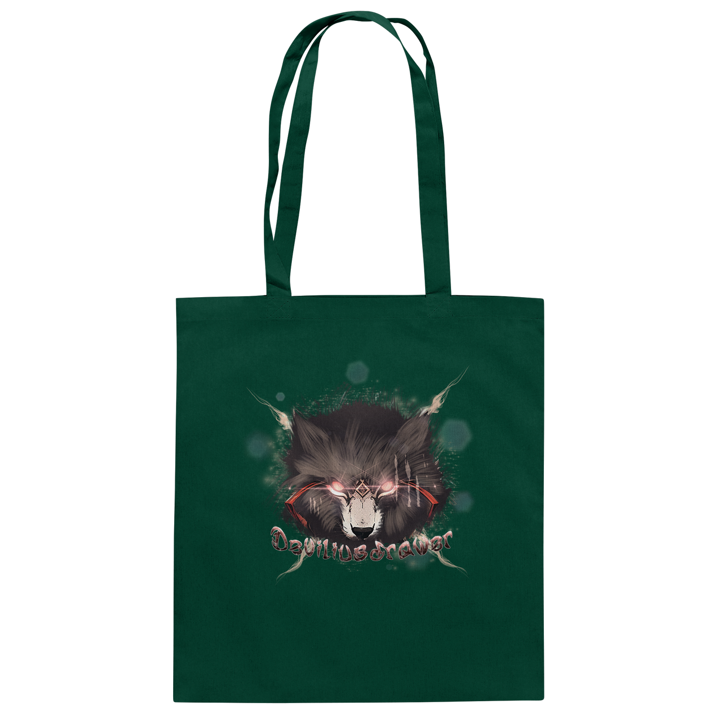 Deviliusdrawer Sparking Wolf - Baumwolltasche