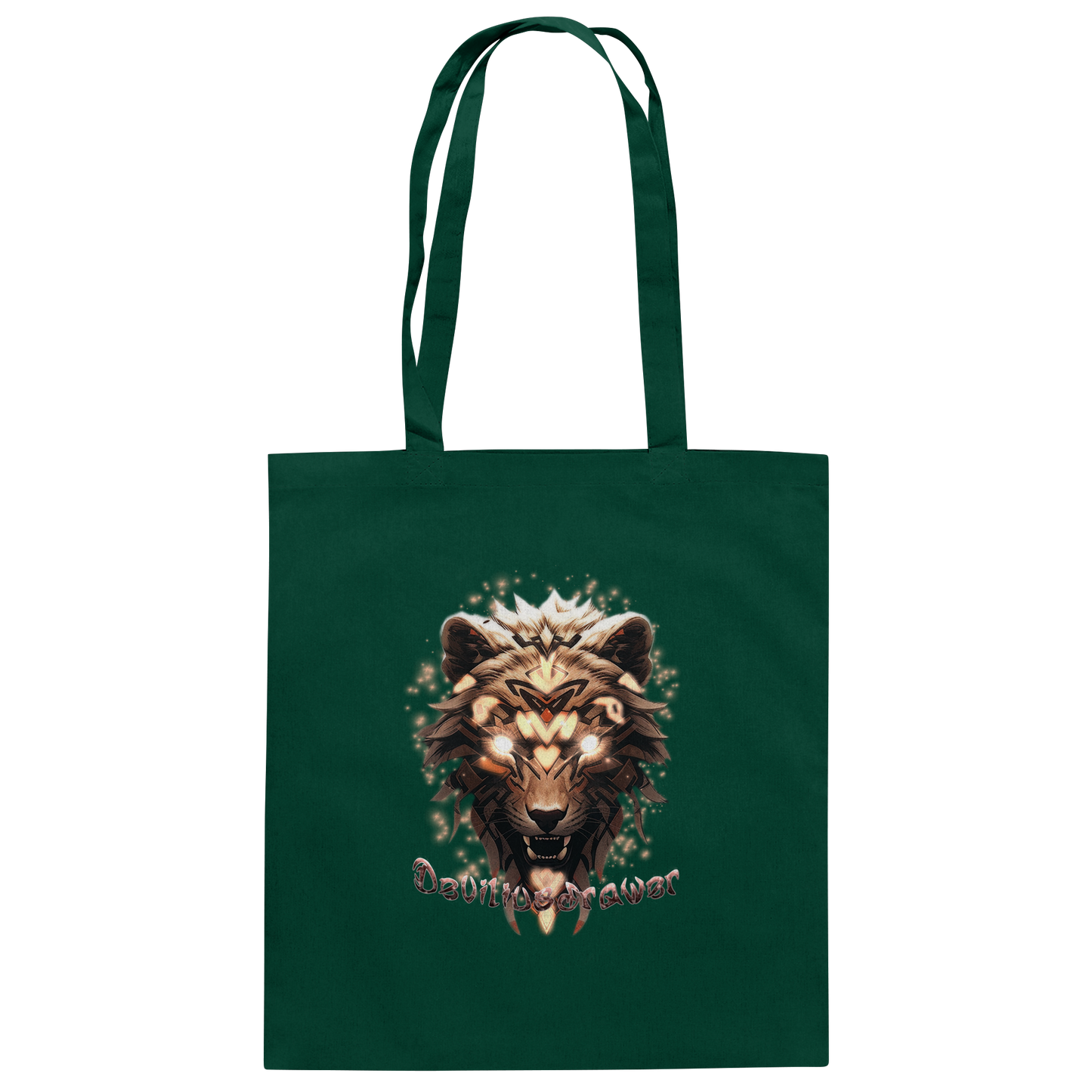 Deviliusdrawer Gold Weartiger - Baumwolltasche