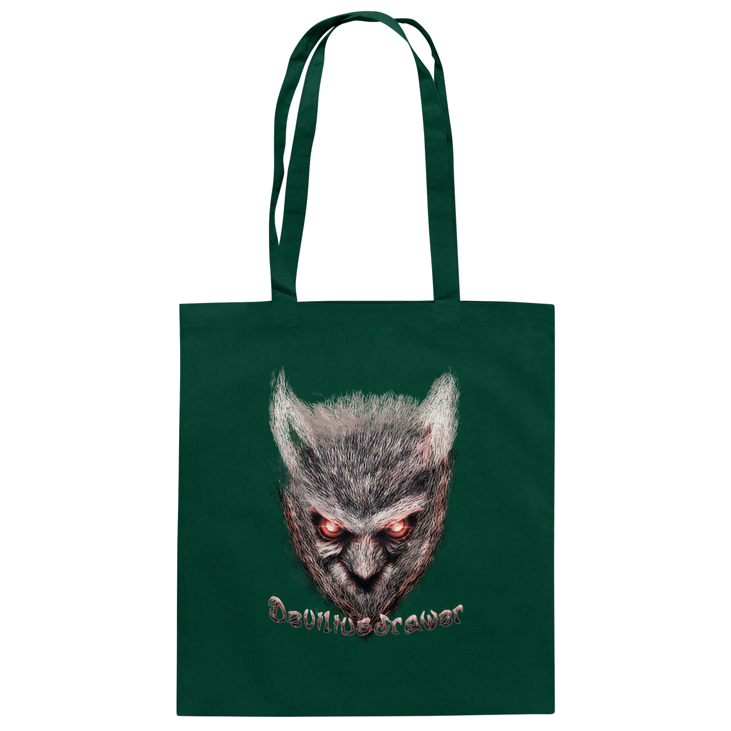 Deviliusdrawer Red Eyed Owl - Baumwolltasche