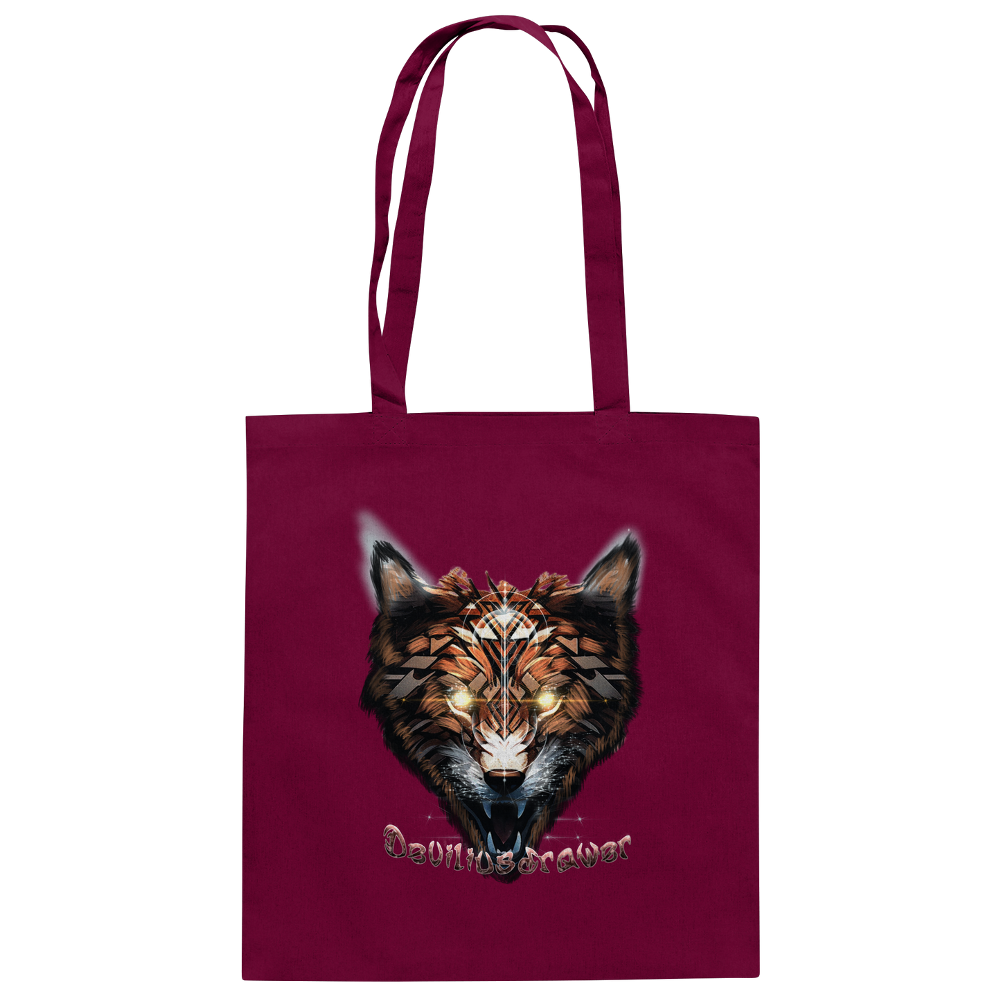 Deviliusdrawer Foxwolf - Baumwolltasche