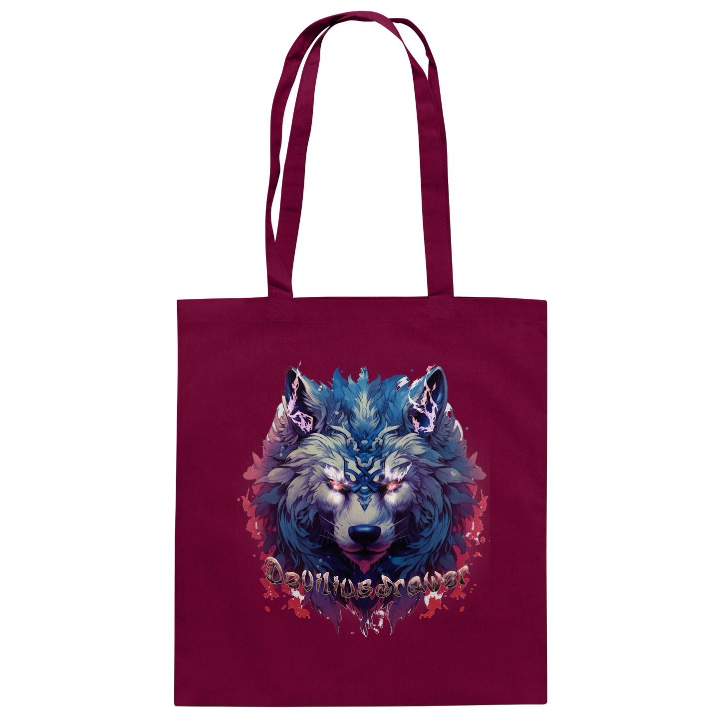 Deviliusdrawer Magic Wolf - Baumwolltasche