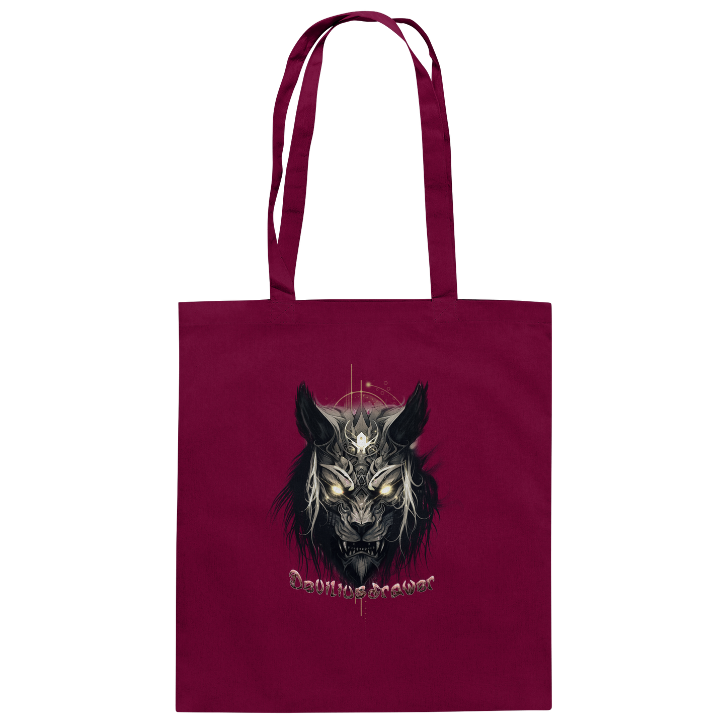 Deviliusdrawer Wolftiger - Baumwolltasche