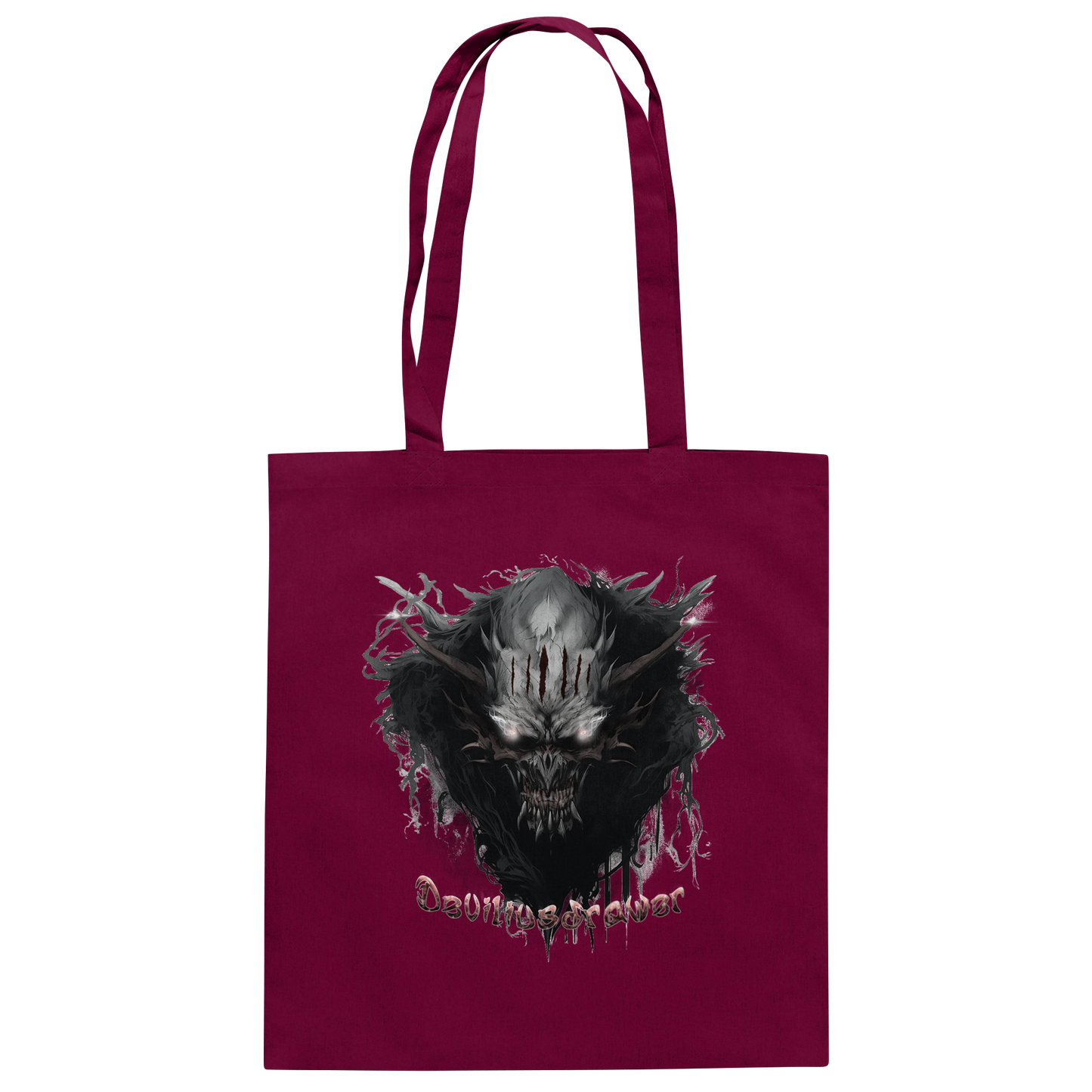 Deviliusdrawer Dark Smoke Demon - Baumwolltasche