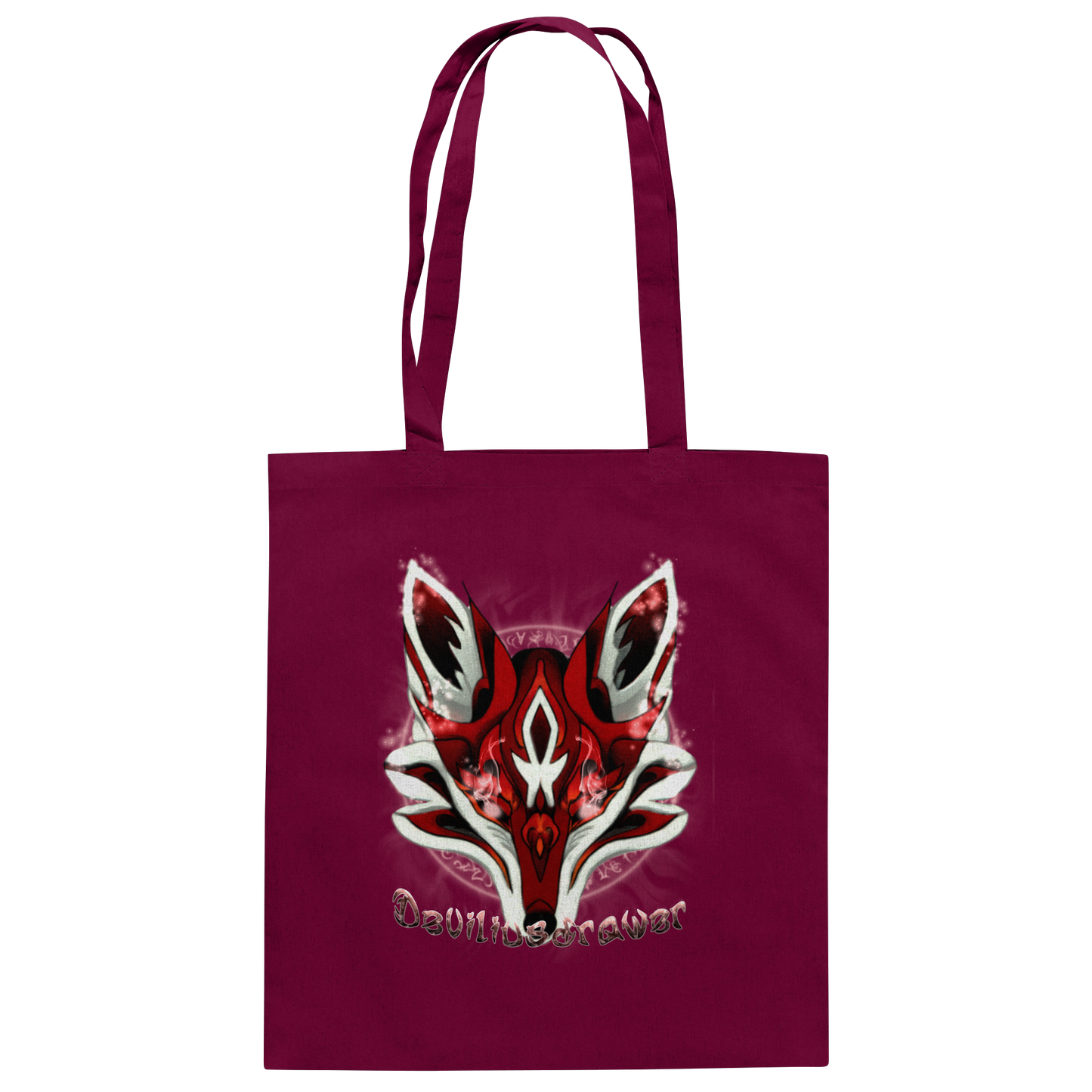 Deviliusdrawer Red Eyed Fox - Baumwolltasche