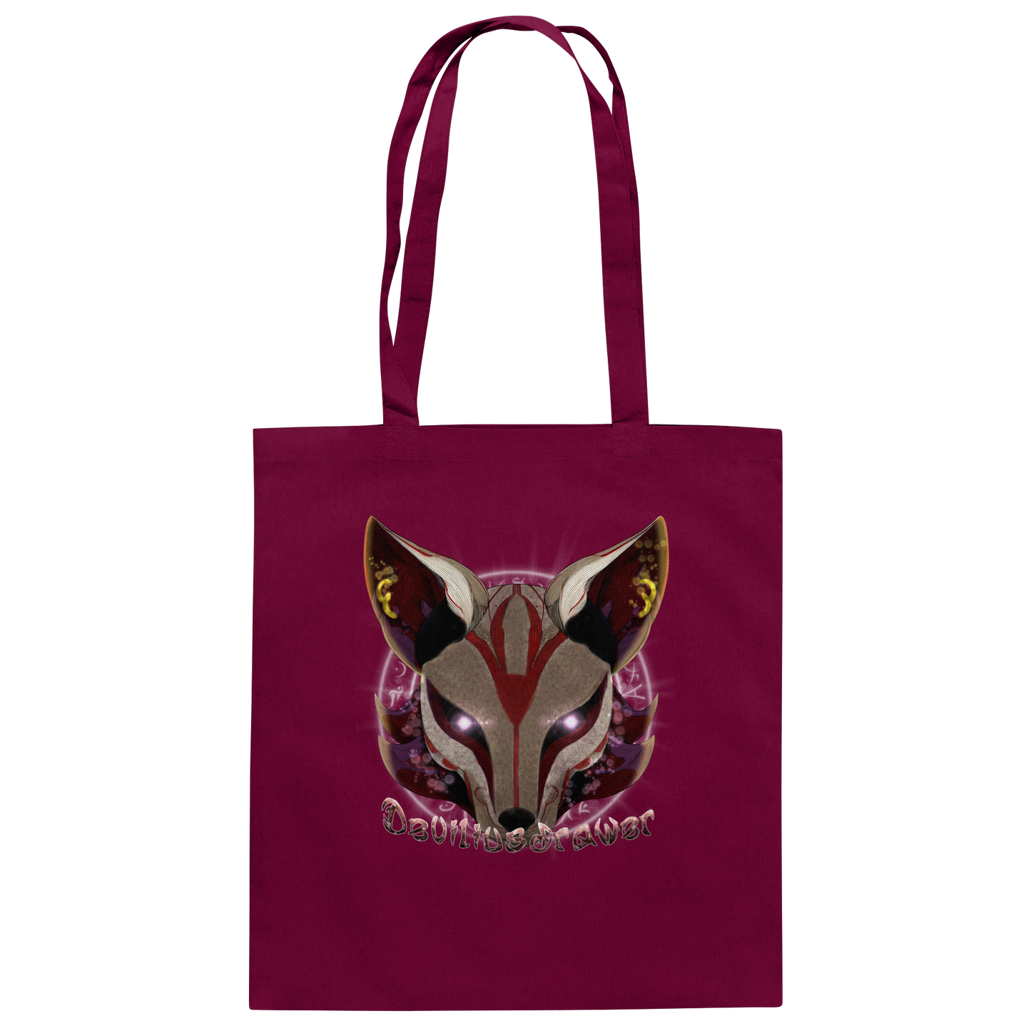 Deviliusdrawer Magic Kitsune - Baumwolltasche