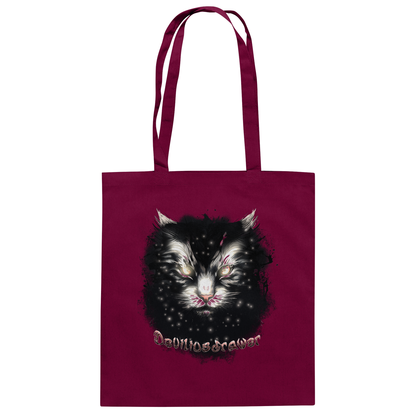 Deviliusdrawer Star Cat - Baumwolltasche