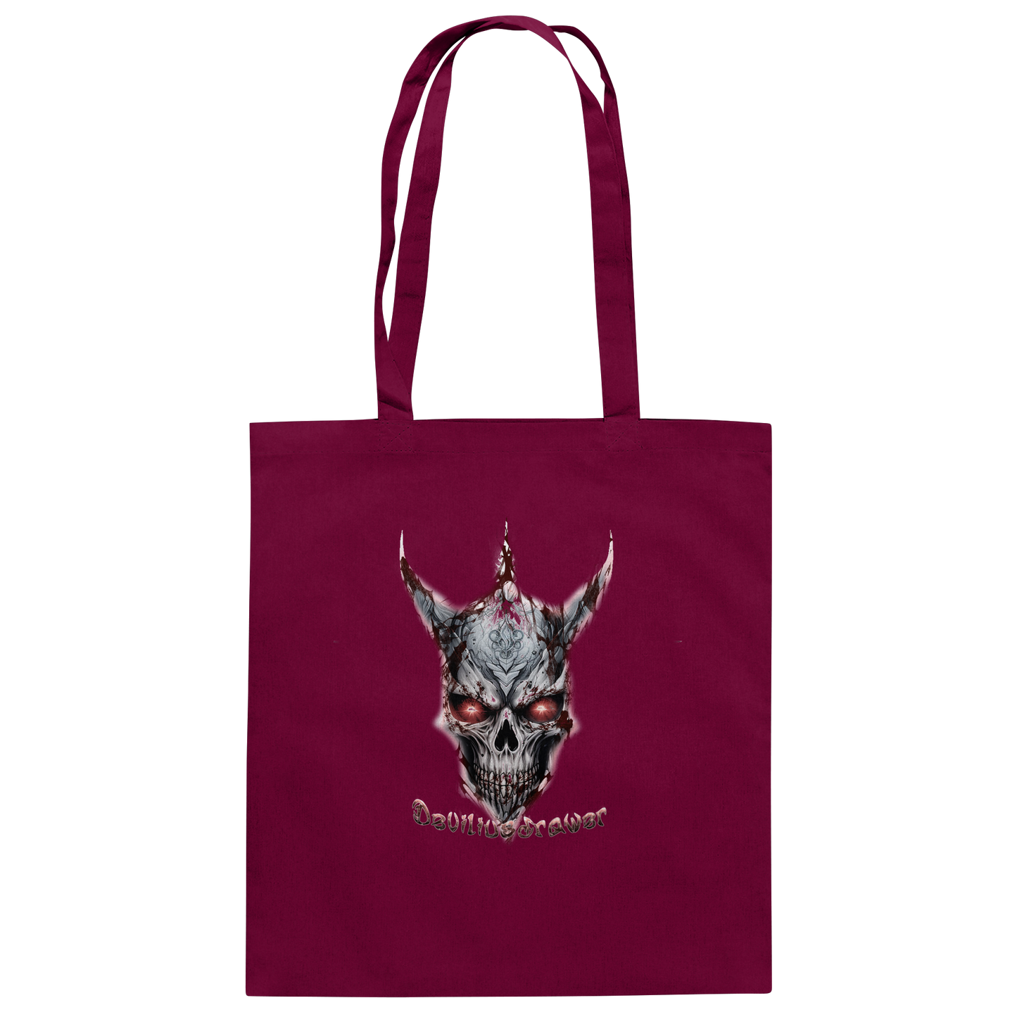 Deviliusdrawer Bloody Skeleton - Baumwolltasche
