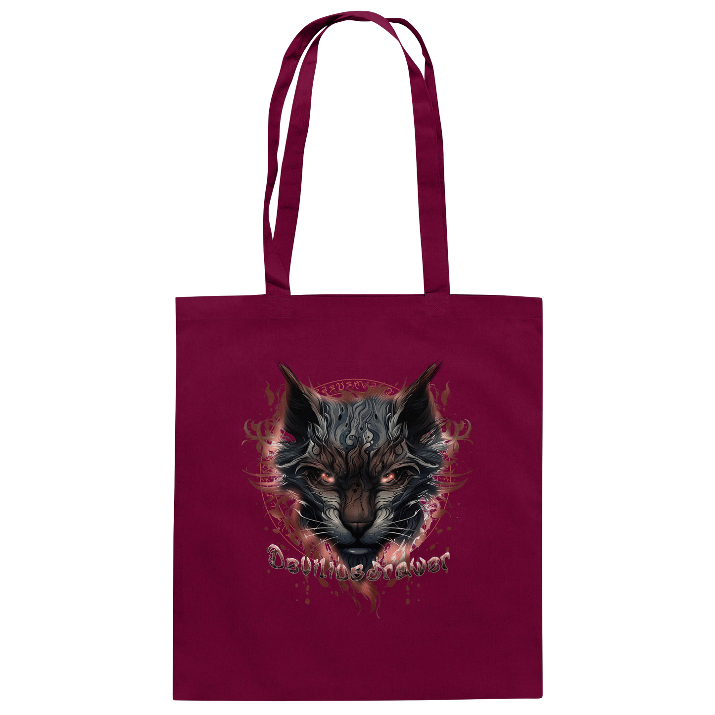 Deviliusdrawer Devil Cat - Baumwolltasche