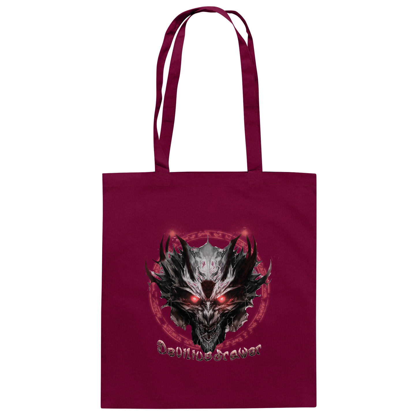Deviliusdrawer Magic Glow Devil - Baumwolltasche