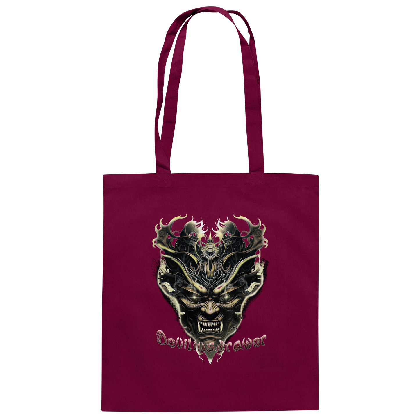 Deviliusdrawer Golden Demon Vampire - Baumwolltasche
