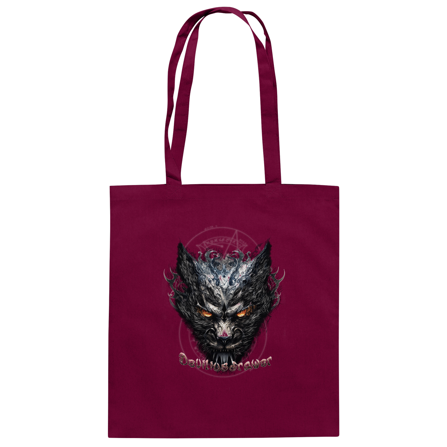 Deviliusdrawer Iron Cat - Baumwolltasche