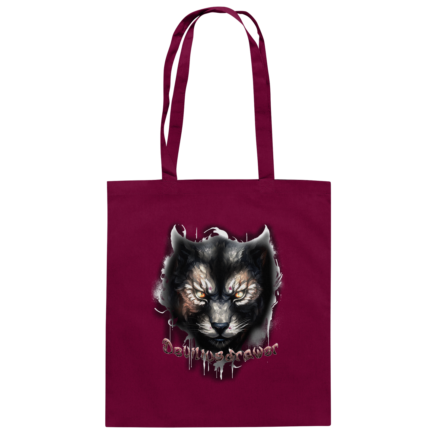 Deviliusdrawer Vampire Cat - Baumwolltasche