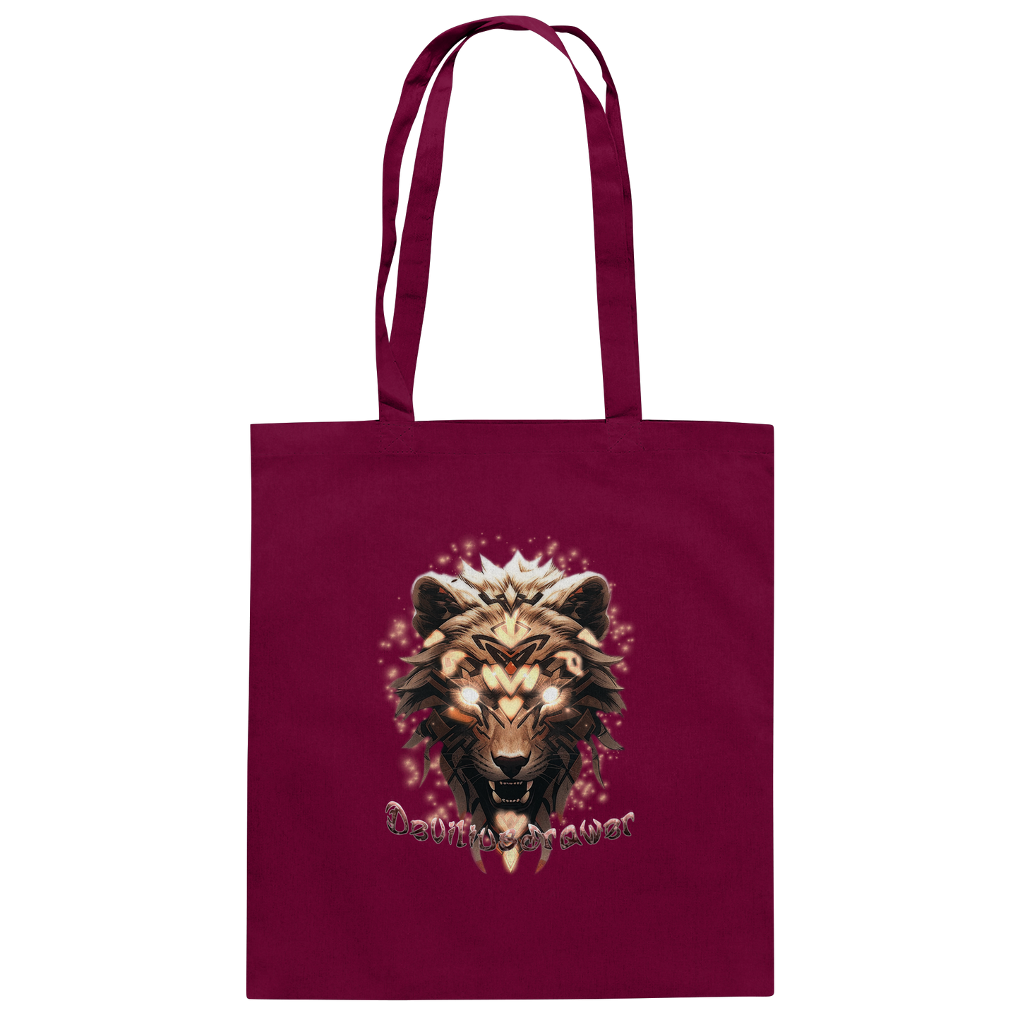 Deviliusdrawer Gold Weartiger - Baumwolltasche