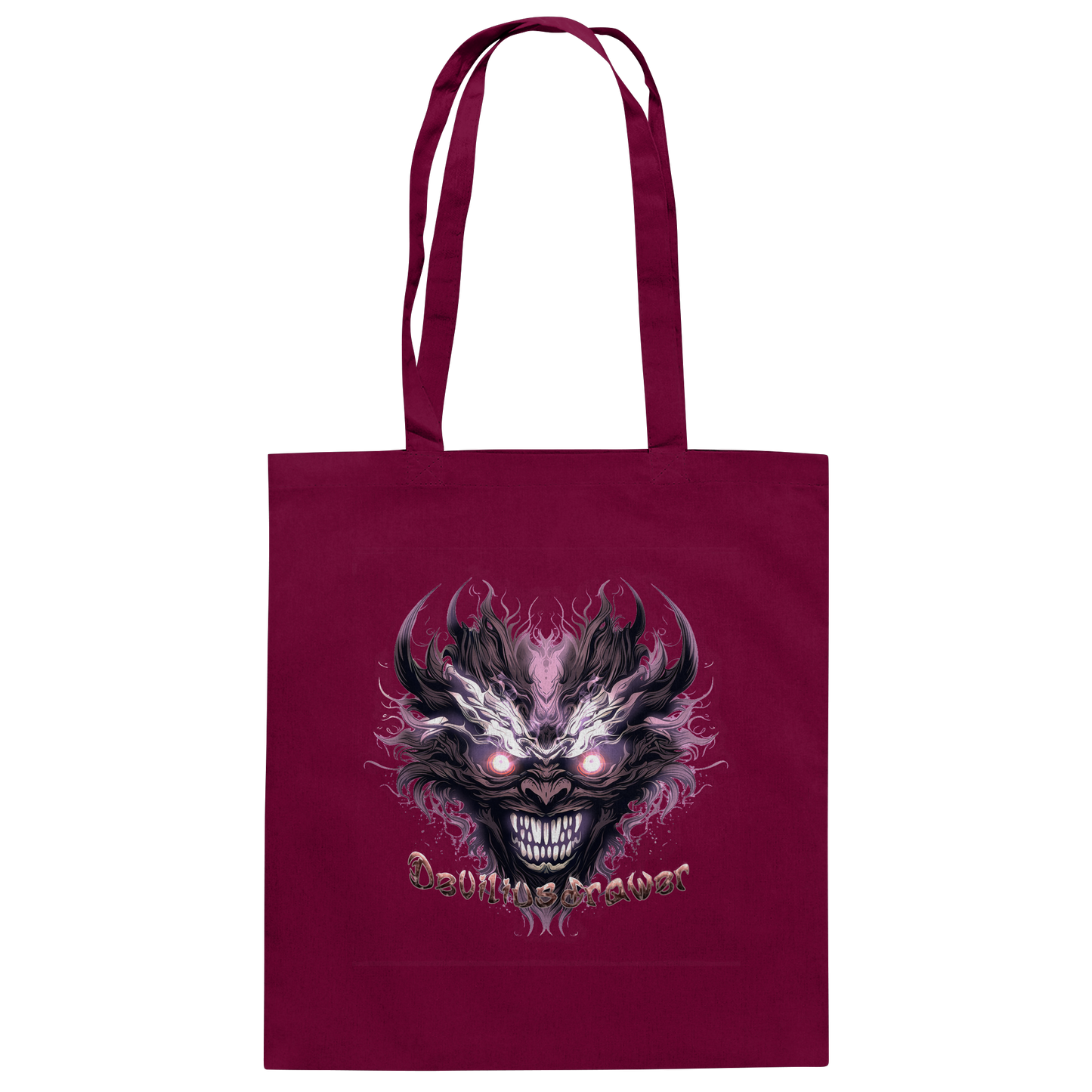 Deviliusdrawer Crazy Mask - Baumwolltasche