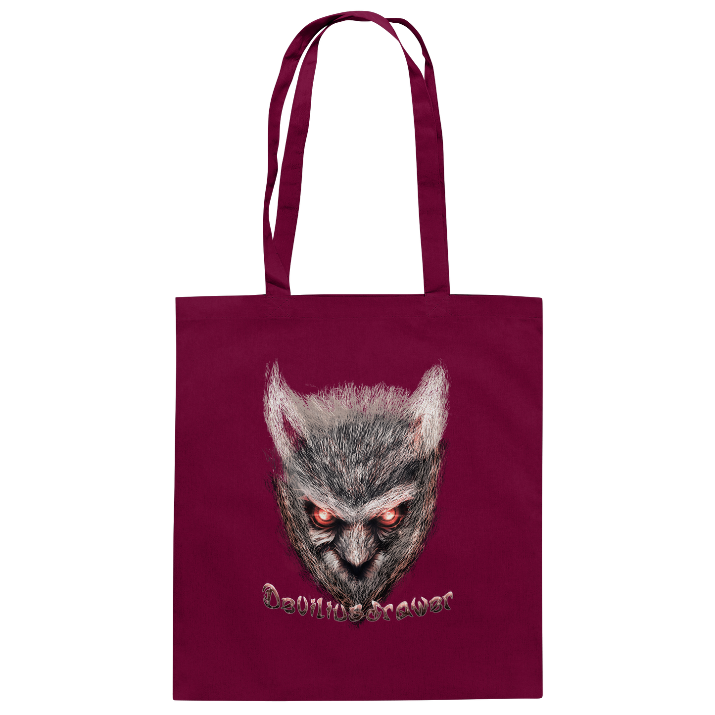 Deviliusdrawer Red Eyed Owl - Baumwolltasche