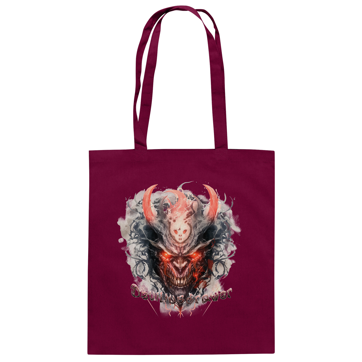 Deviliusdrawer Red Horn Devil - Baumwolltasche