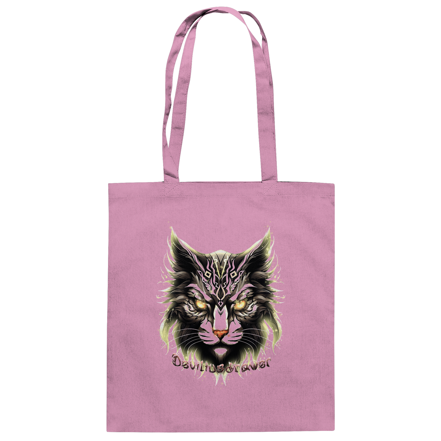 Deviliusdrawer Golden Cat - Baumwolltasche