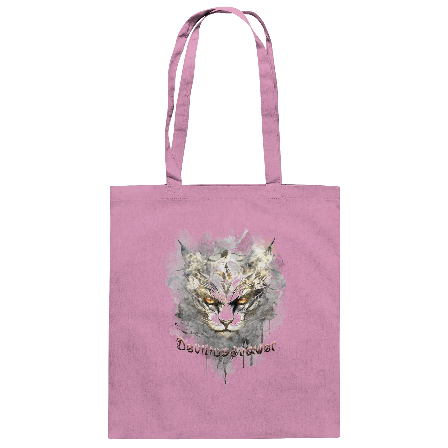 Deviliusdrawer White Catgod - Baumwolltasche