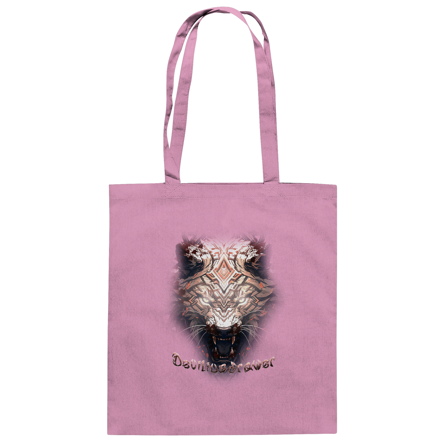 Deviliusdrawer Gold Metal Tiger - Baumwolltasche