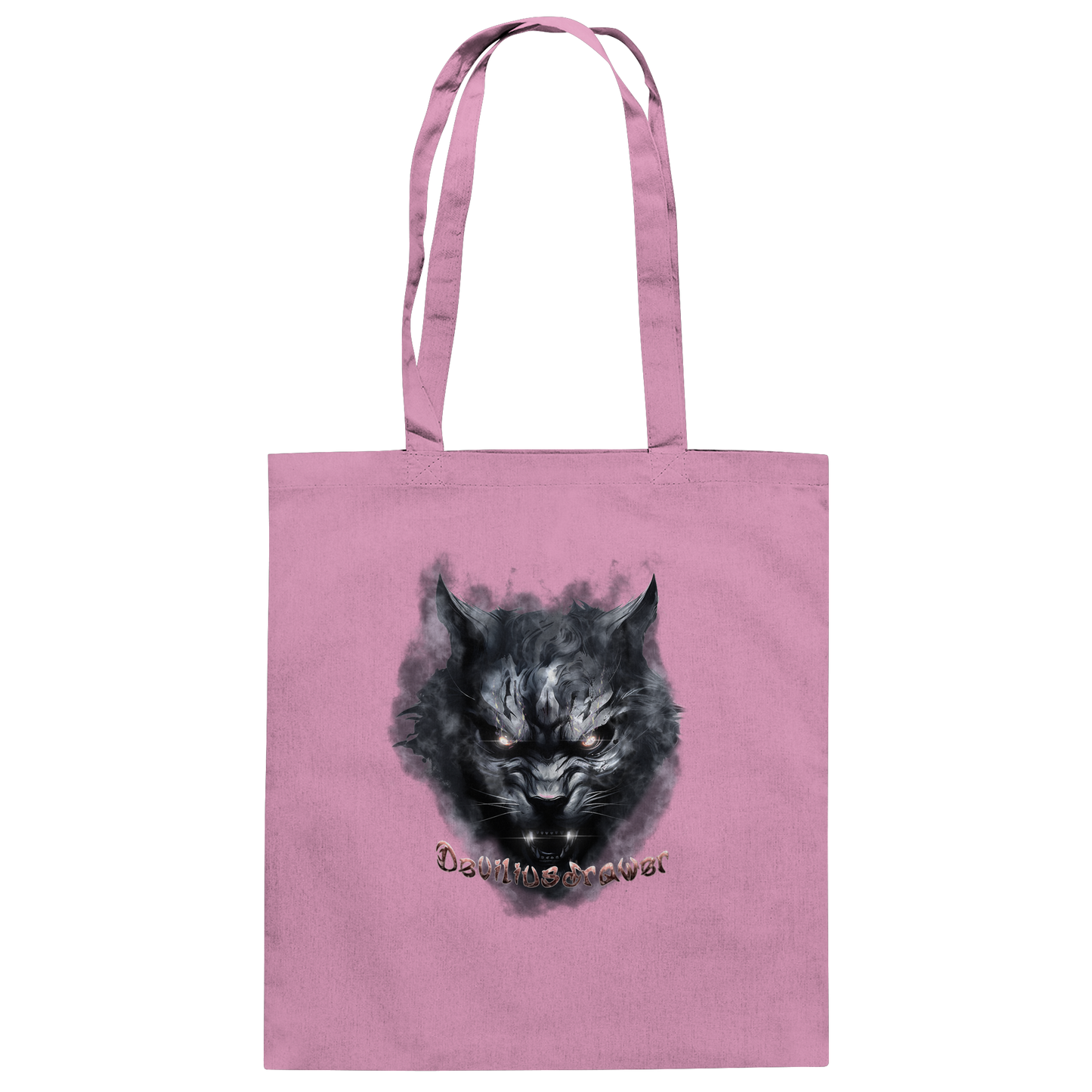 Deviliusdrawer Dark Beast Tiger  - Baumwolltasche