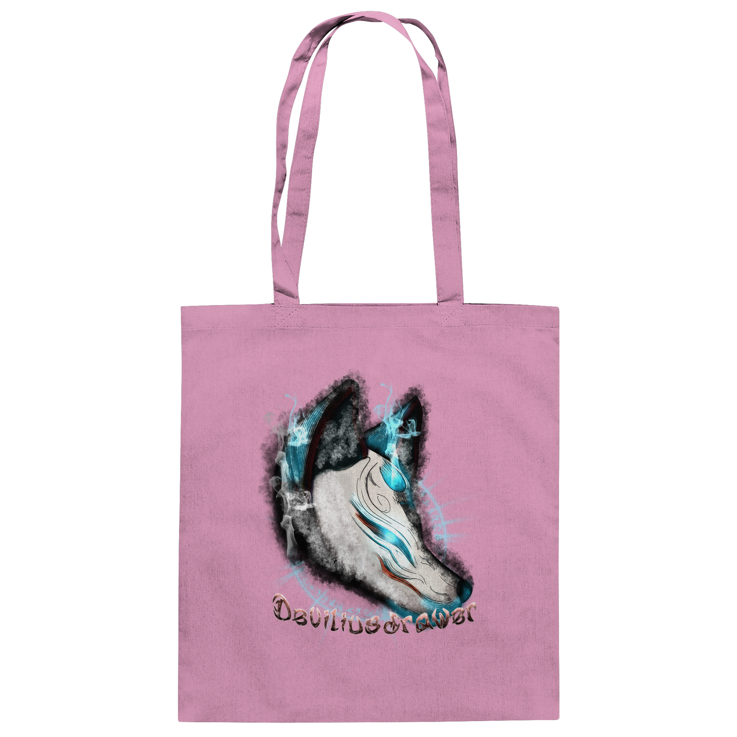 Deviliusdrawer Darkness Kitsune - Baumwolltasche