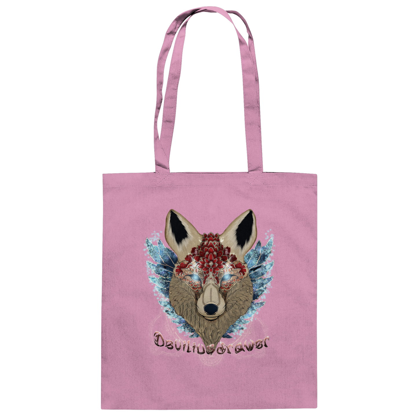 Deviliusdrawer Diamond Kitsune - Baumwolltasche