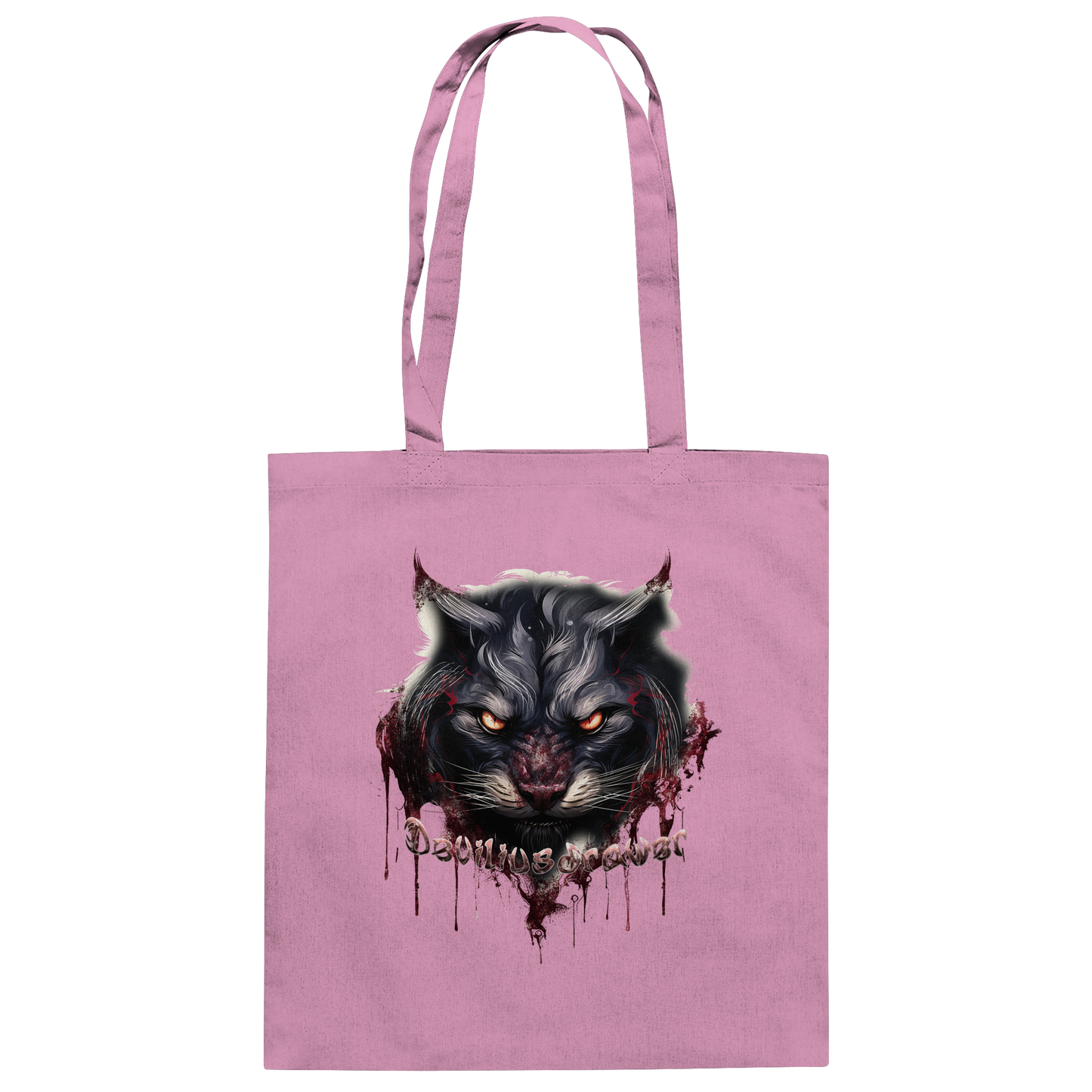Deviliusdrawer Badass Cat - Baumwolltasche