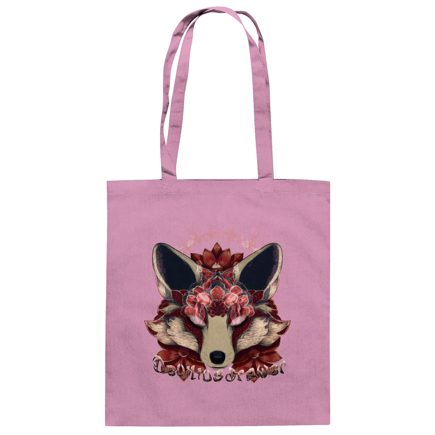 Deviliusdrawer Fire Kitsune - Baumwolltasche
