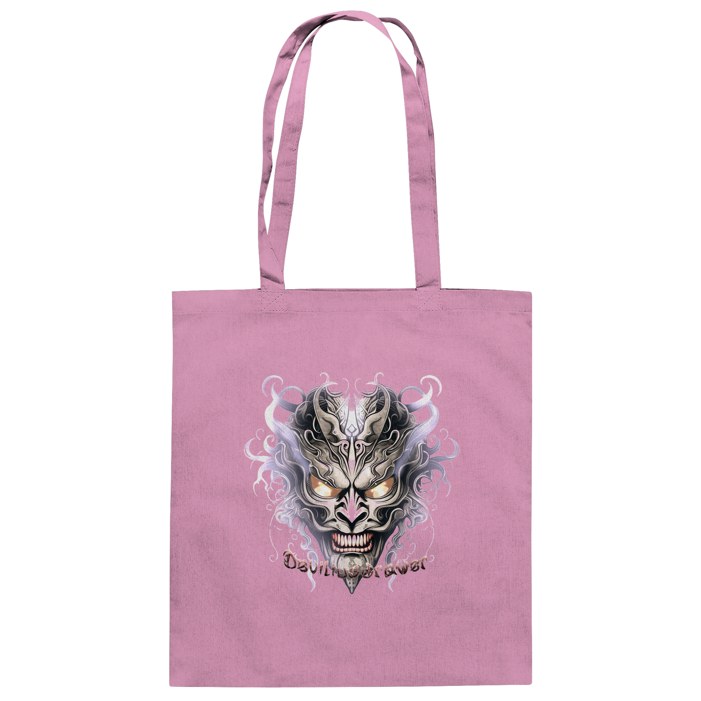 Deviliusdrawer Demon Mask Violet - Baumwolltasche