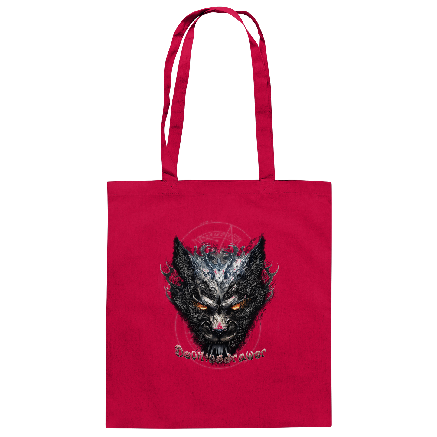 Deviliusdrawer Iron Cat - Baumwolltasche