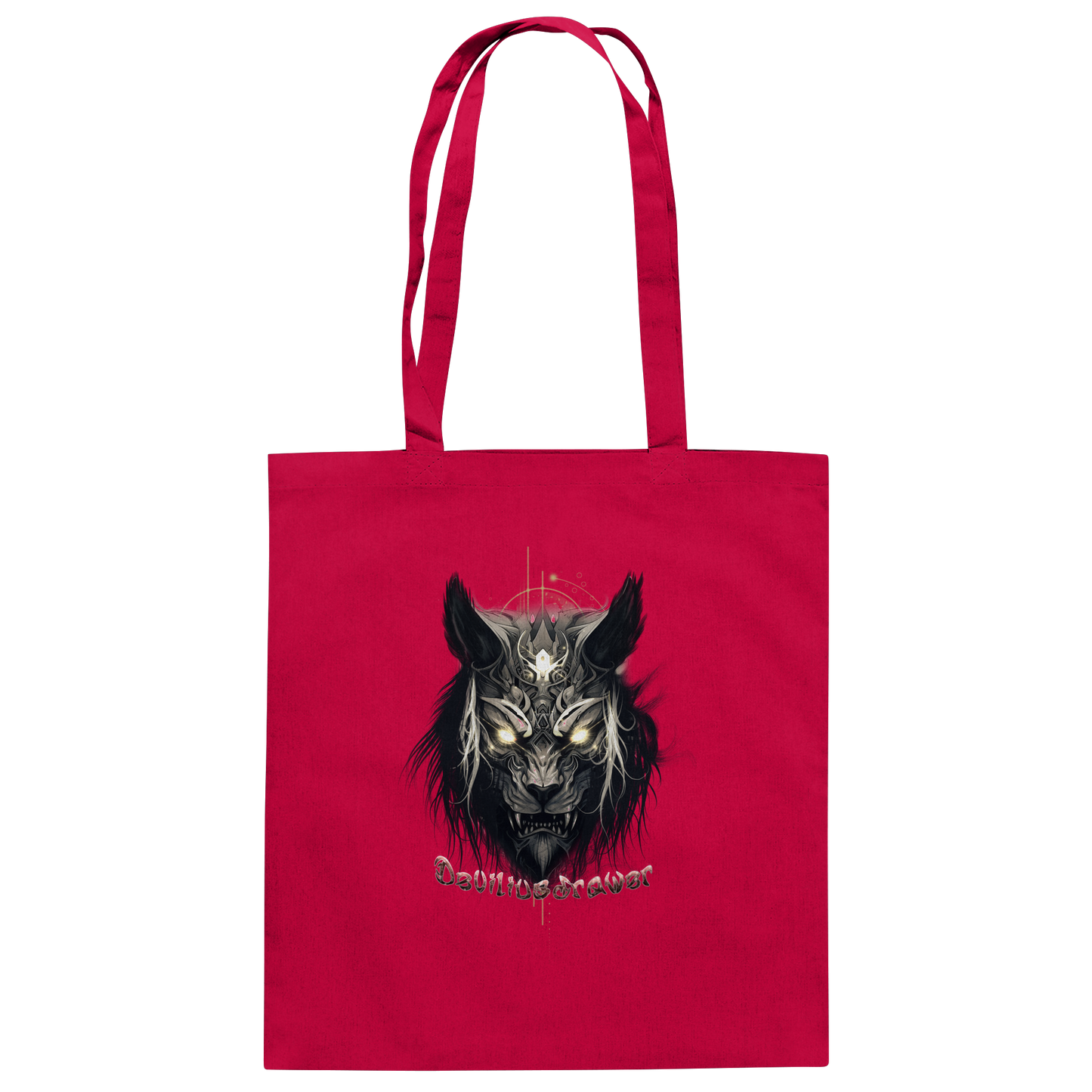 Deviliusdrawer Wolftiger - Baumwolltasche