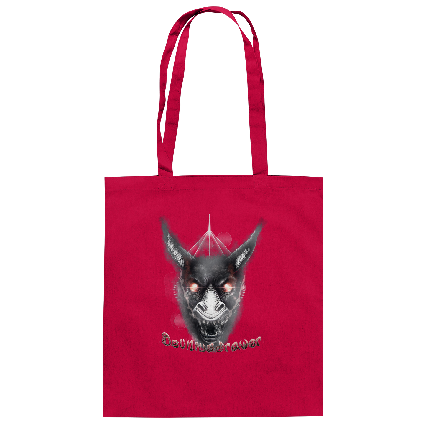 Deviliusdrawer Evil Donkey - Baumwolltasche