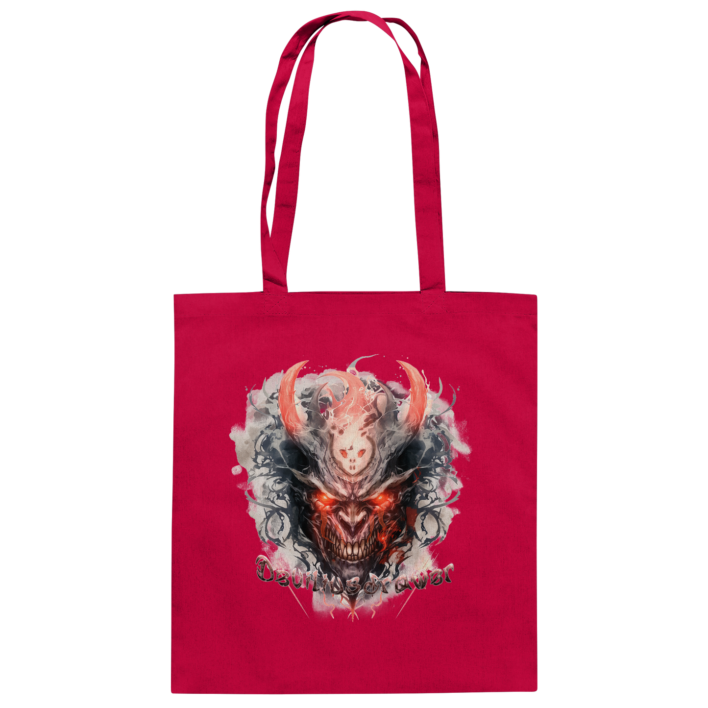 Deviliusdrawer Red Horn Devil - Baumwolltasche