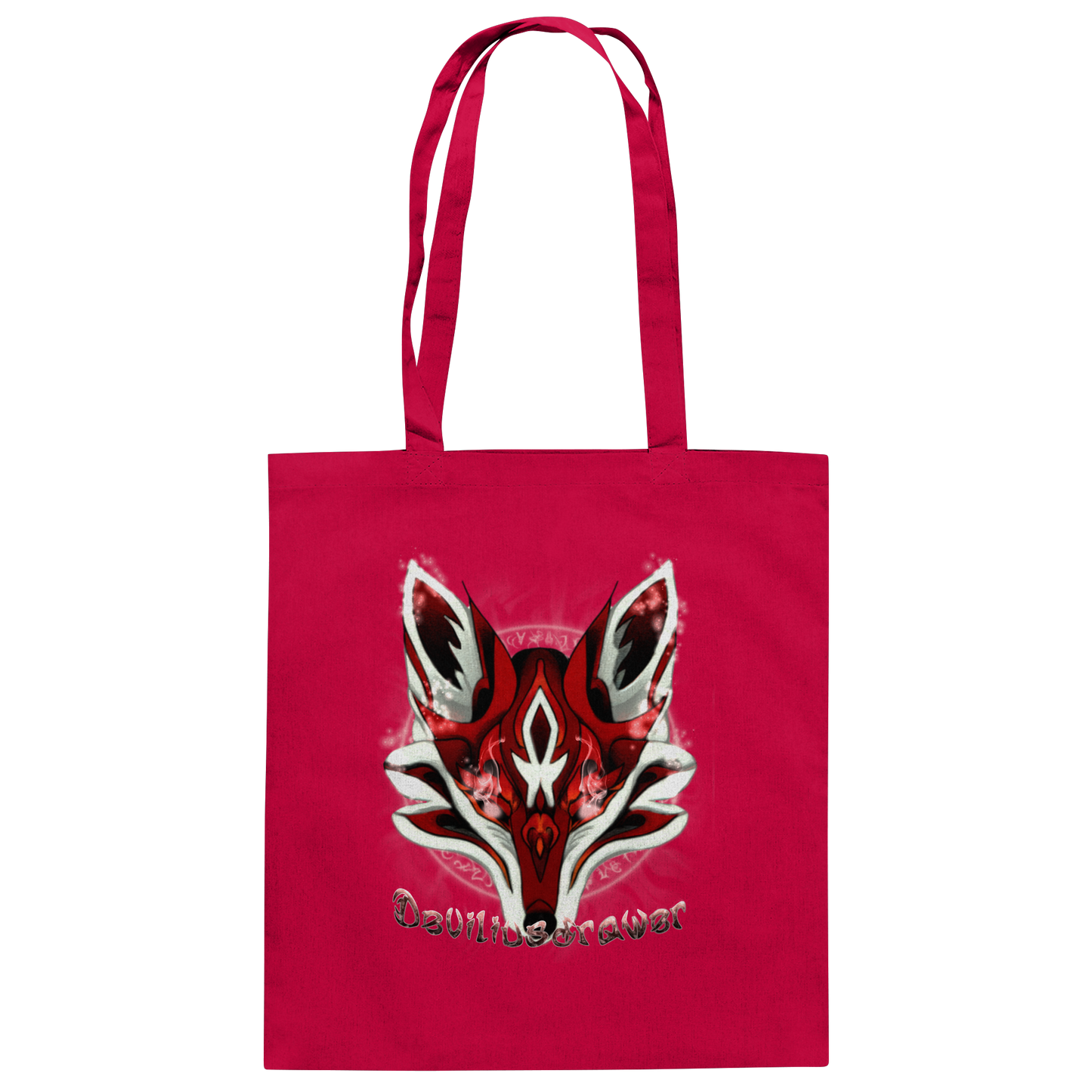 Deviliusdrawer Red Eyed Fox - Baumwolltasche